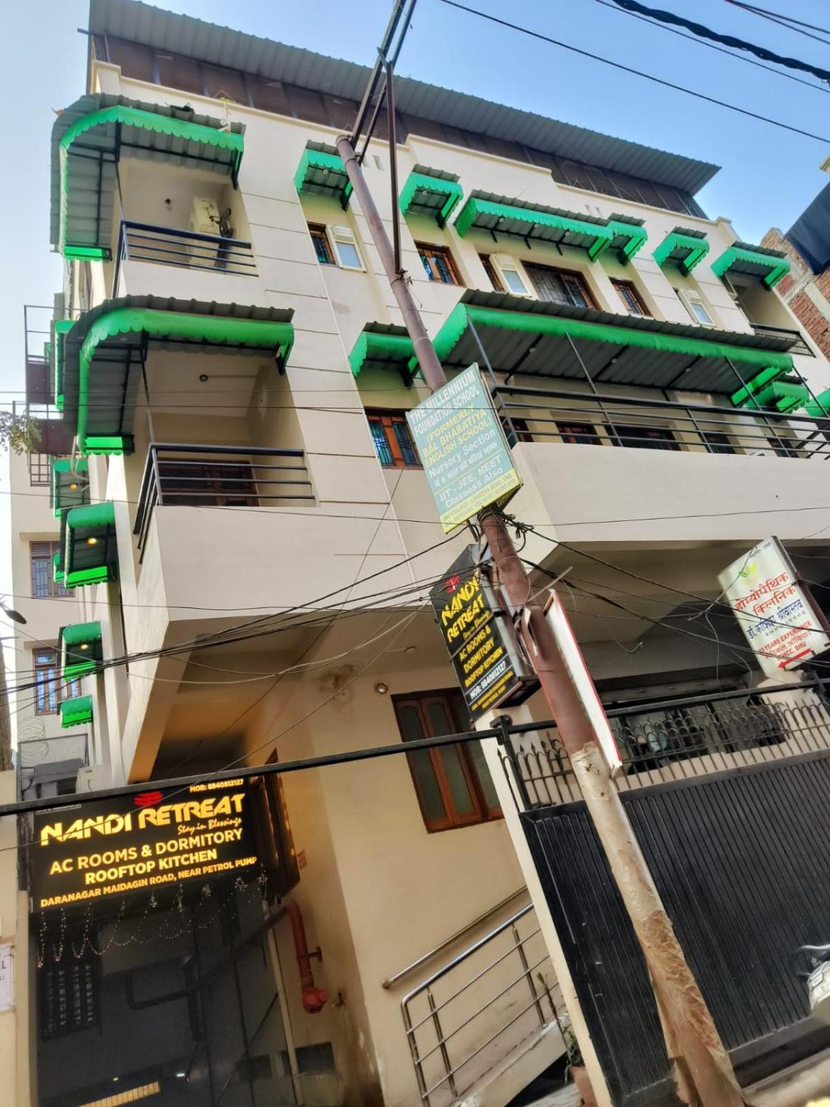 Nandi Retreat Homestay Varanasi Exterior foto